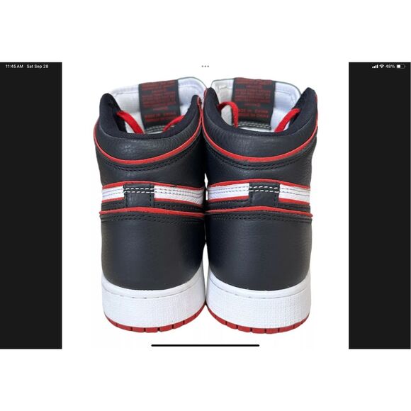 COPY - Nike Air Jordan 1 Retro High OG BG “Bloodline” 575441-062 6Y/Women’s 7.5 - Picture 4 of 9